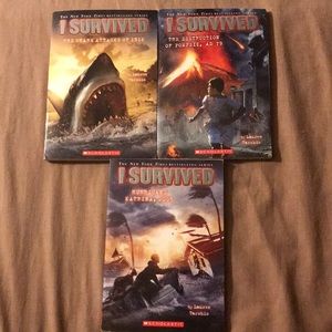I Survived by Lauren Tarshis books bundle